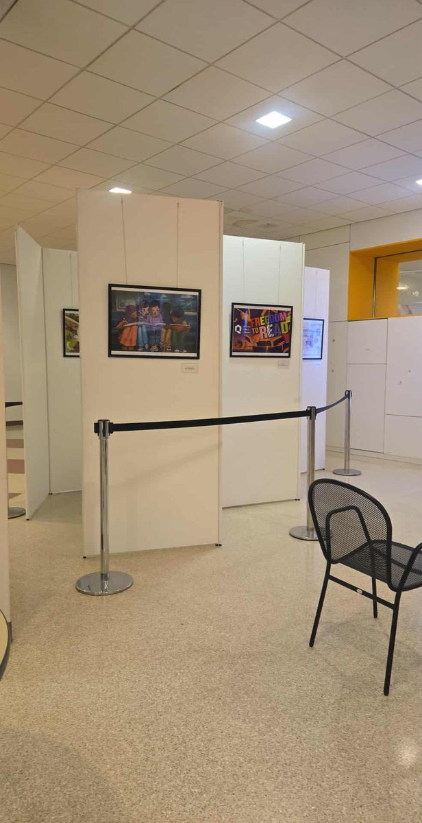 rob_visualnyc's tweet image. Honored to have my card design for the @QPLNYC Freedom to Read design on display at the main library in Jamaica. I’ll be visiting the library on Saturday with a meet the artists panel and discussion!
#BannedBooksWeek