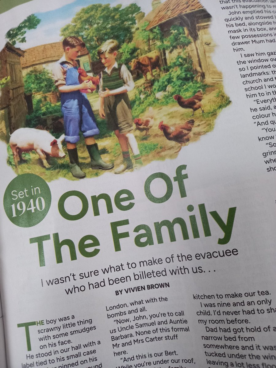 Here I am in the Peoples Friend again! 
In between the novels, I do still love writing short stories. #amwriting @swwj #swwjandproud