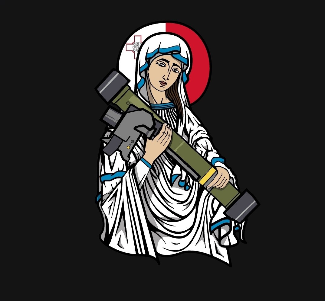 F_ARTDAO's tweet photo. Two Schmaints are now in the FARTDAO treasury.

These were gifted to community members by @schmrypto and have since been donated to the DAO.

1. Saint Dragunov of Szeged
2. Saint Javelin of Żejtun
 
😇💨 https://t.co/y4gR72MRvd