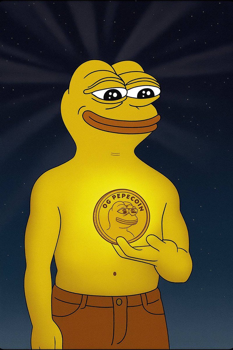 🌕 The light always returns to the OG.
$PEPECOIN — shining since 2022, still holding the crown 👑🐸