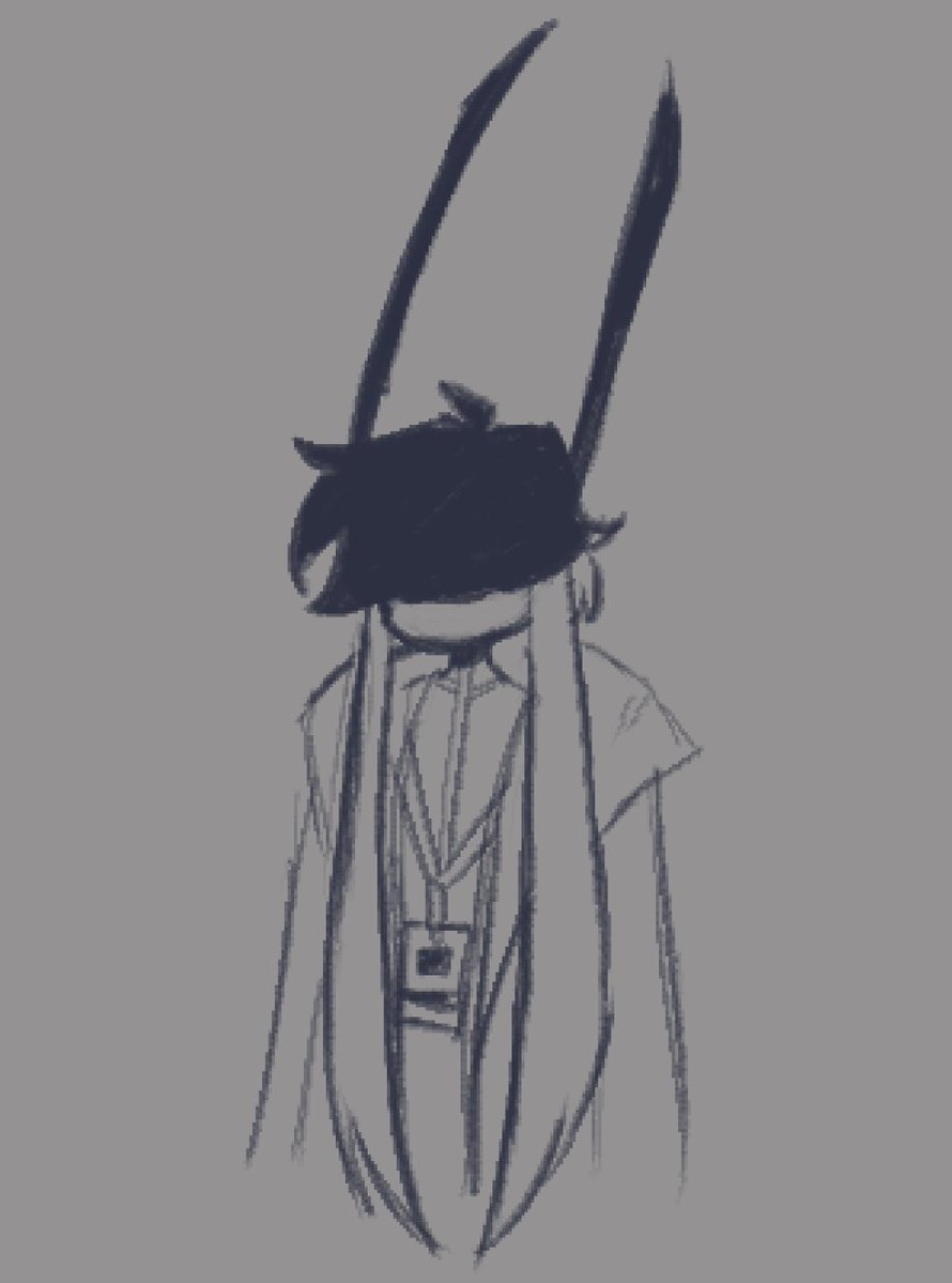hq with comically long antennae and sidetails isnt real he cant hurt you