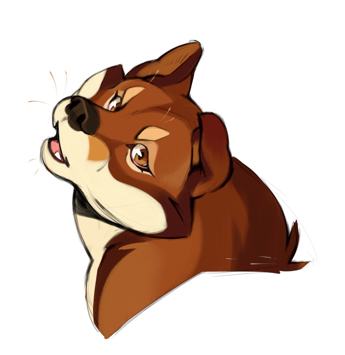 Here a cute doggo ive made for <a href="/puppychompsAD/">apollo 𓃦θΔ 🔜 MFF !!</a>  as a request from my TGC

Really like this sketch, took around 1 hour to finish