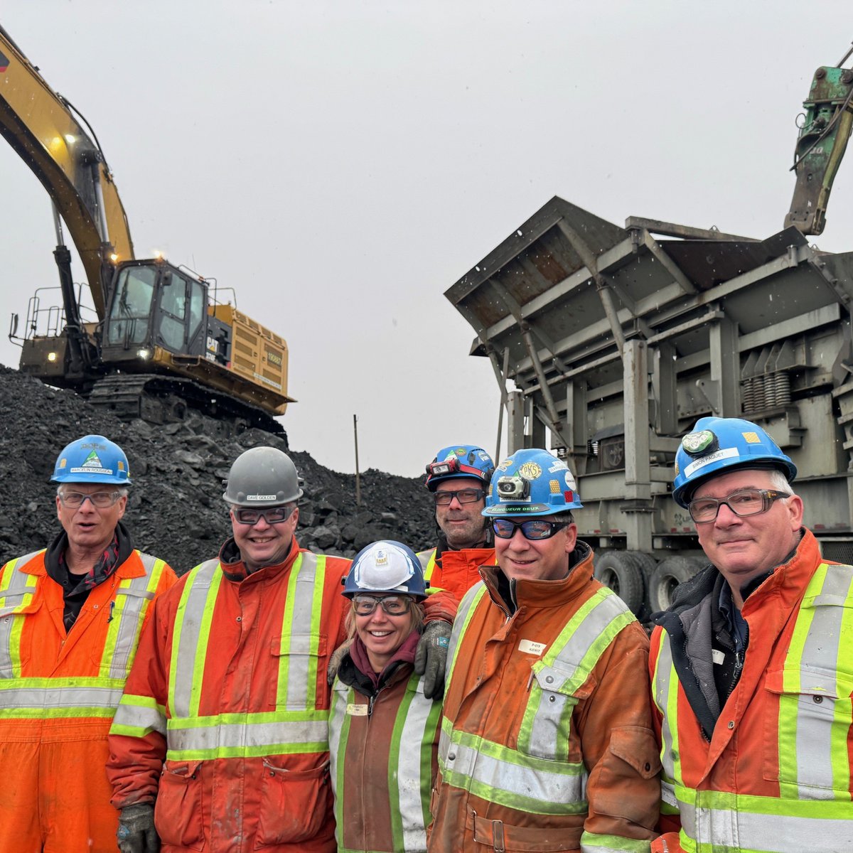 While many of us are still waiting for fall weather, our crushing team at the Raglan Mine in Quebec is already tackling winter conditions.

Even the recent snowstorm didn’t slow them down. Thank you to this team and to all pushing through tough environments to get the work done.