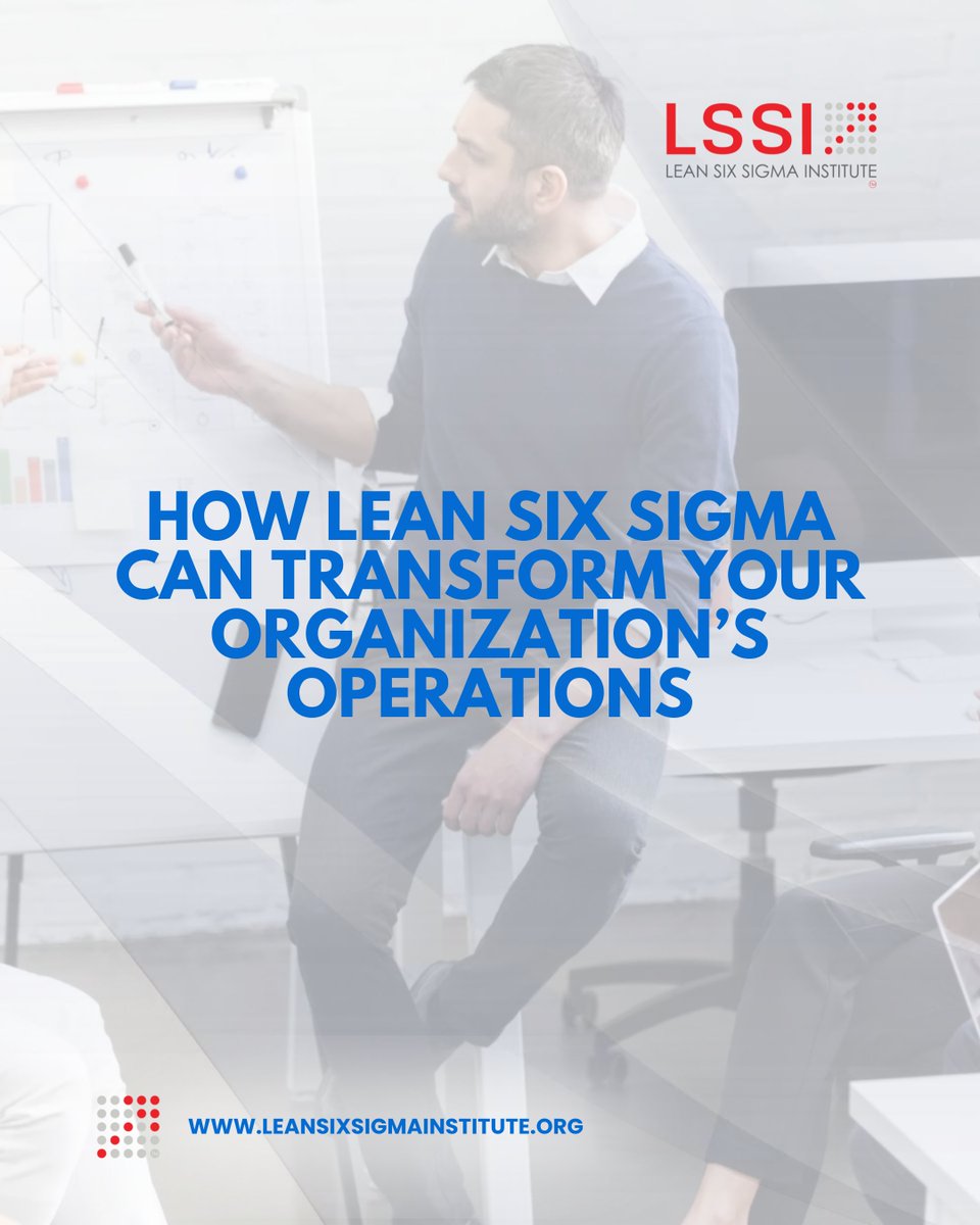 LSSInstitute's tweet photo. Is your organization operating at its full potential? 🚀

Lean Six Sigma is a powerful catalyst for transformation. It reshapes processes, enhances efficiency, and builds a culture of continuous excellence.

https://t.co/fb32lIIzL7 https://t.co/ISiKKr0JxS