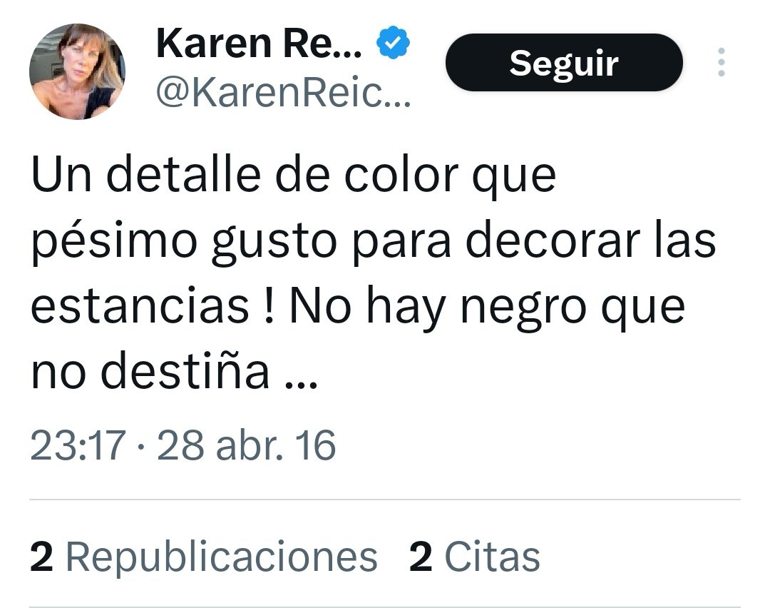 mariogarcia931's tweet photo. @KarenReichardt1 El negro destiñe, ya quisieras "desteñir" así: https://t.co/zla0oxIAxE