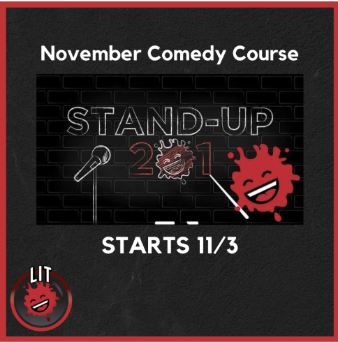 You’ve done the first steps - now it’s time to go deeper. Stand Up 201 starts this November at 7 PM every Wednesday. Learn advanced timing, delivery, and stage tricks that will take your comedy to the next level. Don’t miss your chance to step into the spotlight! #LITComedy