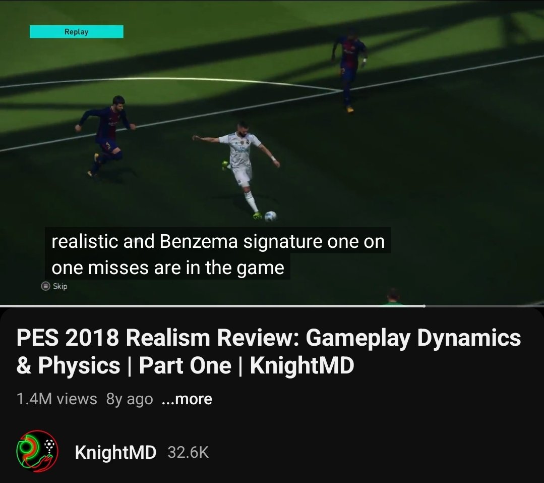 8 years ago, I made fun of Benzema missing easy sitters, and today I missed an easy sitter that couldn't have been any easier. So that's karma for you.