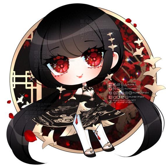 RumbyFish's tweet photo. Drew chibi art of my character Miyu 🐦 https://t.co/c4Su6iaxII