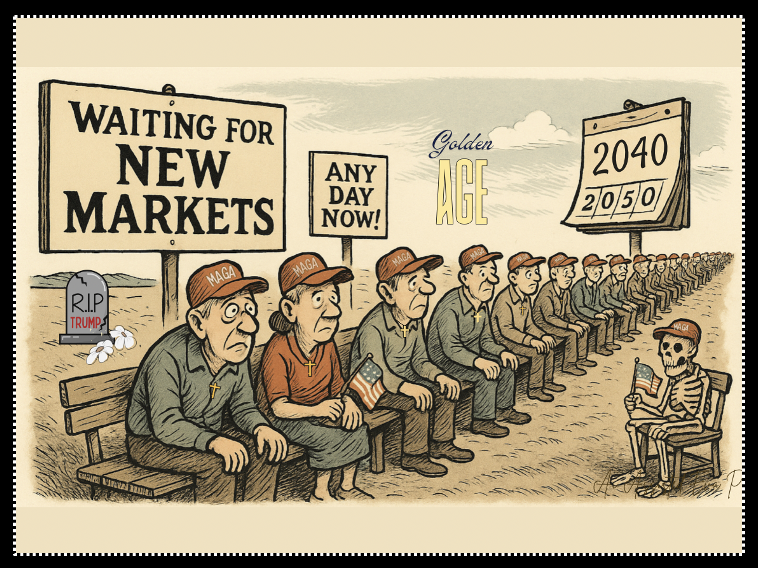 <a href="/factpostnews/">FactPost</a> Many farmers, like this one in Illinois, still expect China to "come back". They're waiting for a "win" that's never coming - because Trump sows hope with lies.
No Republican dares tell the farmers the truth:
China's gone - and it's not coming back. 😵‍💫