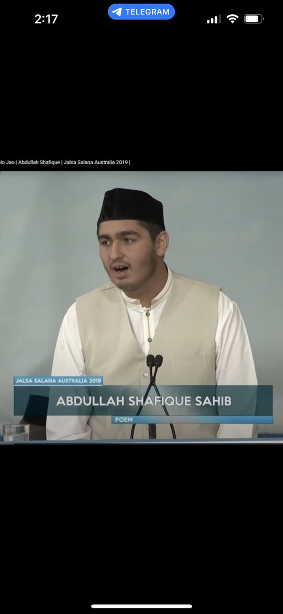 Ahmadiyyafacts's tweet photo. Check out The Advertiser's video! #TikTok https://t.co/ueWhGoy6Tj

Abdullah Shafiq, a 23-year-old university student and Ahmadiyya youth group leader in Australia, pled guilty 

#ahmadiyya #ahmadiyyafactcheckblog #messiahhascome #ahmadiyyat #trueislam #MirzaGhulamAhmad https://t.co/iCvp3G23XG