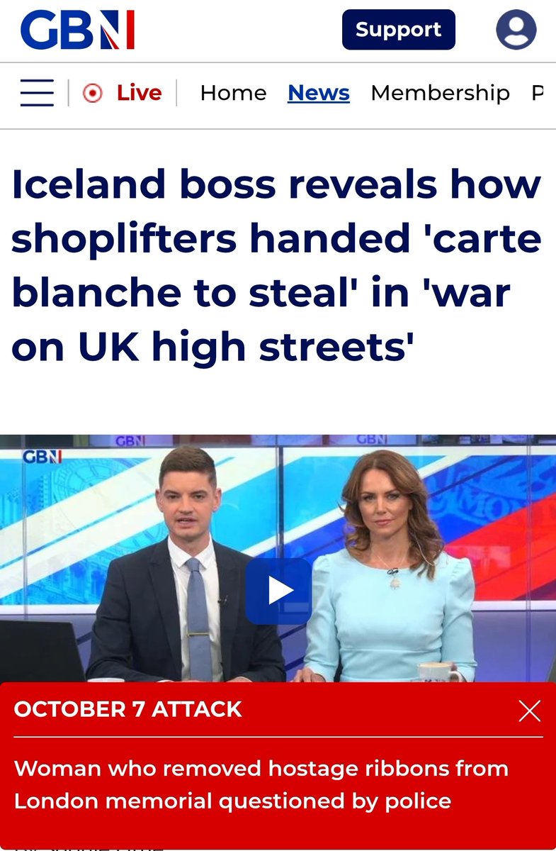 Iceland boss reveals how shoplifters handed 'carte blanche to steal' in 'war on UK high streets'

Shoplifters have been handed a "carte blanche to steal" in a daily "war on UK high streets" Iceland's executive chairman has said.

Richard Walker revealed that his supermarket loses