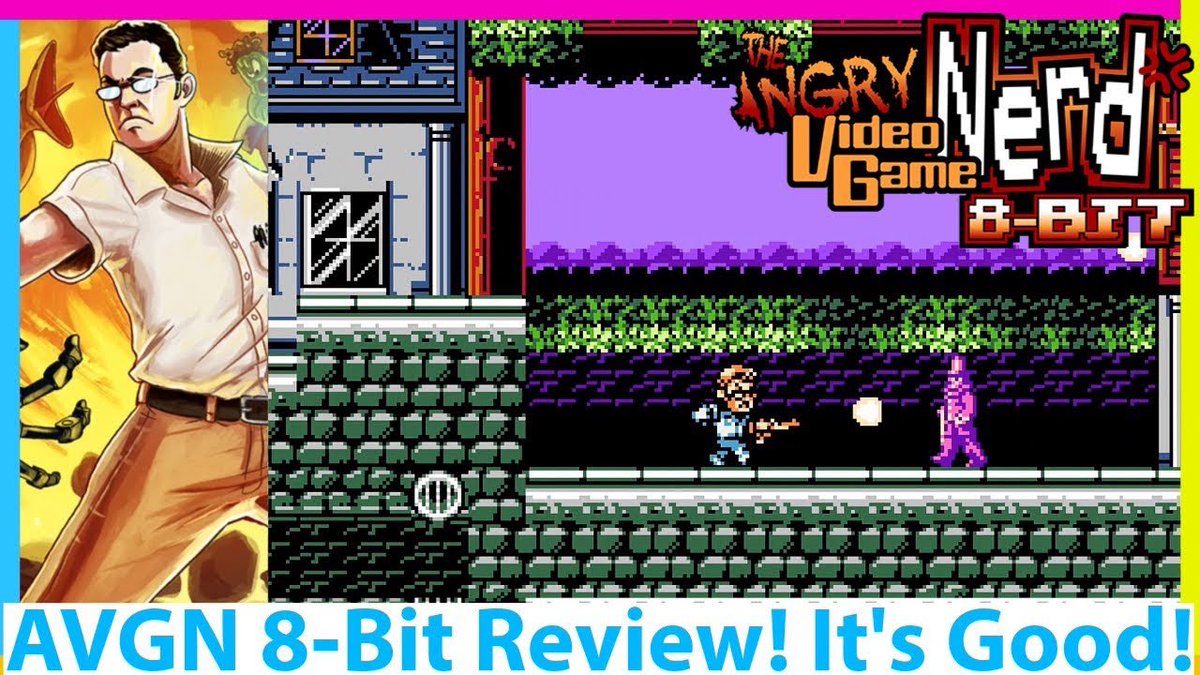 VEsoterica's tweet image. The coming soon Angry Video Game Nerd game isn’t shit! Which is ironic in a way! #NES style 8-bit Mega Man vibes through and through (vid in reply) #Gaming #gaming_news