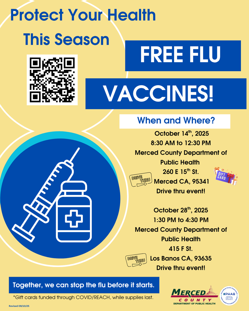 Merced County Public Health tweet media