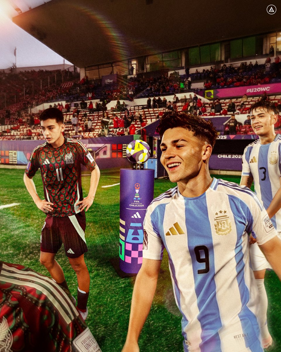 🇦🇷 ARGENTINA - MÉXICO 🇲🇽

Sábado 20HS, 4tos del Mundial Sub 20. 🏆🍿