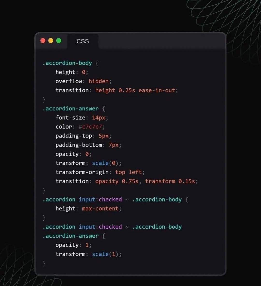 tonyo_gbg's tweet image. Master CSS Accordions like a pro 💪
More useful web tips coming your way — hit follow 👇🚀