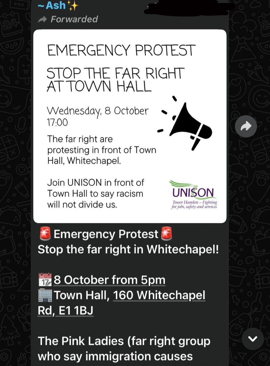 YoungBobRB's tweet photo. 🚨🚨Exclusive leaked messages from Civil Service workers and Councillors at Tower Hamlets Council reveal discussions organizing against the Pink Ladies, labeling them as ‘far right.’🚨🚨 (quite unbias) #EnoughIsEnough https://t.co/DOHfooYGzj