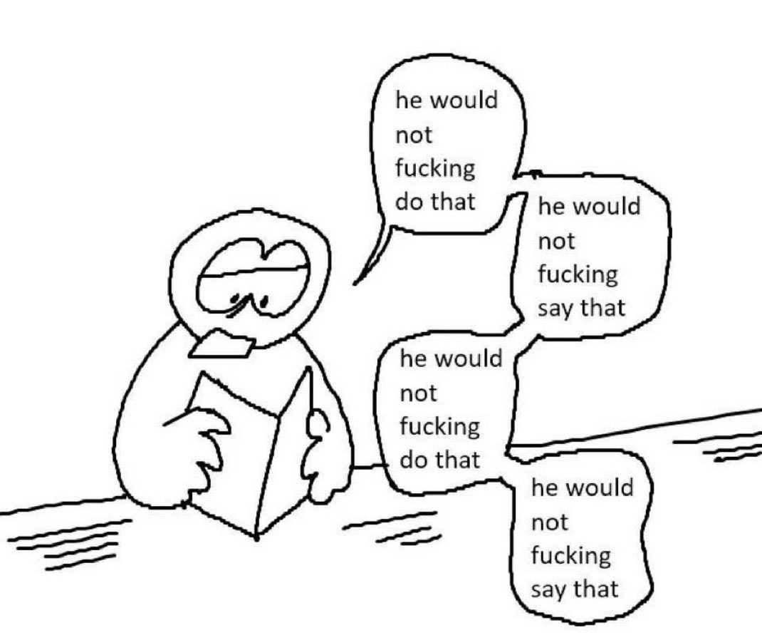 Been perusing some creek fics and ever since I became obsessed w lover boy Craig propaganda this how I feel sometimes