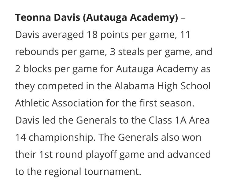 Teonna Davis tweet media