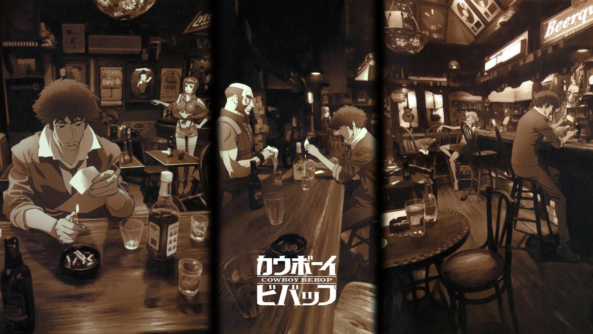 alphacoders's tweet image. 🚀 Throwback Thursday with the crew of the Bebop!
Some classics never fade — and Cowboy Bebop is proof. Action, jazz, space, and pure style. Still rewatching? Still vibing?
#CowboyBebop #TBT #AnimeClassic