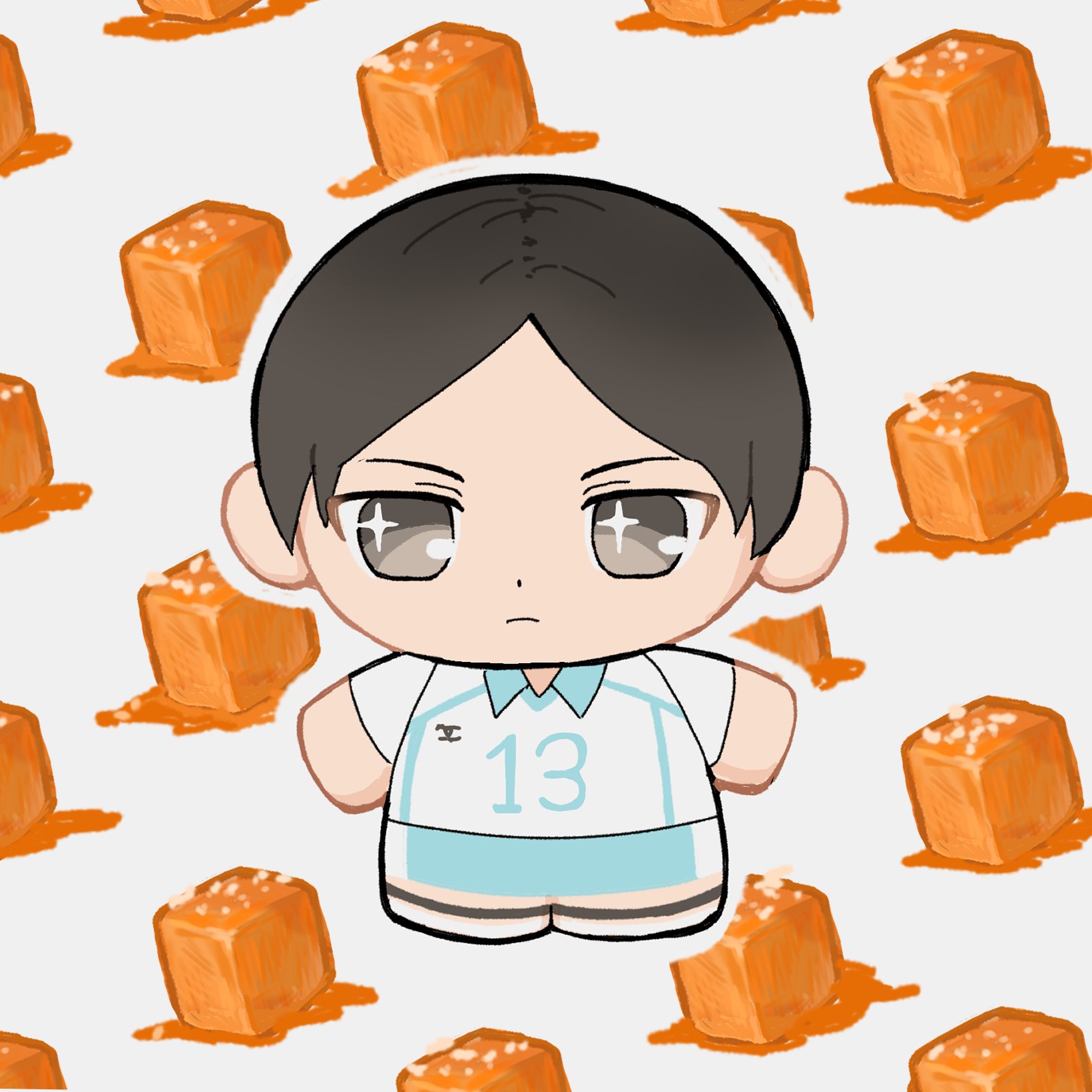 国見英 グッズ-ぬいぐるみ】ハイキュー!! ぬいぐるみ ちょこんと
