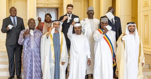 fatiimamd's tweet image. 🇹🇩 اليوم رئيس الدولة استقبل وفد من البرلمان الدولي للتسامح والسلام #PIPT، خطوة حلوة تعزز صورة تشاد كبلد يدعم الحوار والتعايش بين الشعوب 🤝🕊️