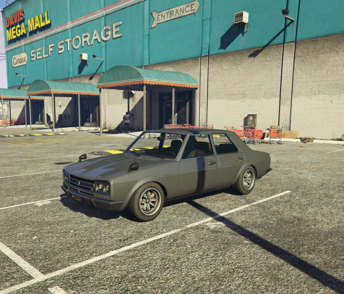 LSCityLive's tweet photo. 🚨 ATTENTION!!!
[ADVERTISEMENT BREAK]
This isn’t a car - it’s a lifestyle glitch!
Selling my 1980s Los Santos cruiser, one careful owner (me + 3 heists).
Runs on courage, coffee, and questionable decisions.
Paint color: “Tax Evasion Gray.”
DM before it respawns.
Tony Driftano, LS resident since 2009