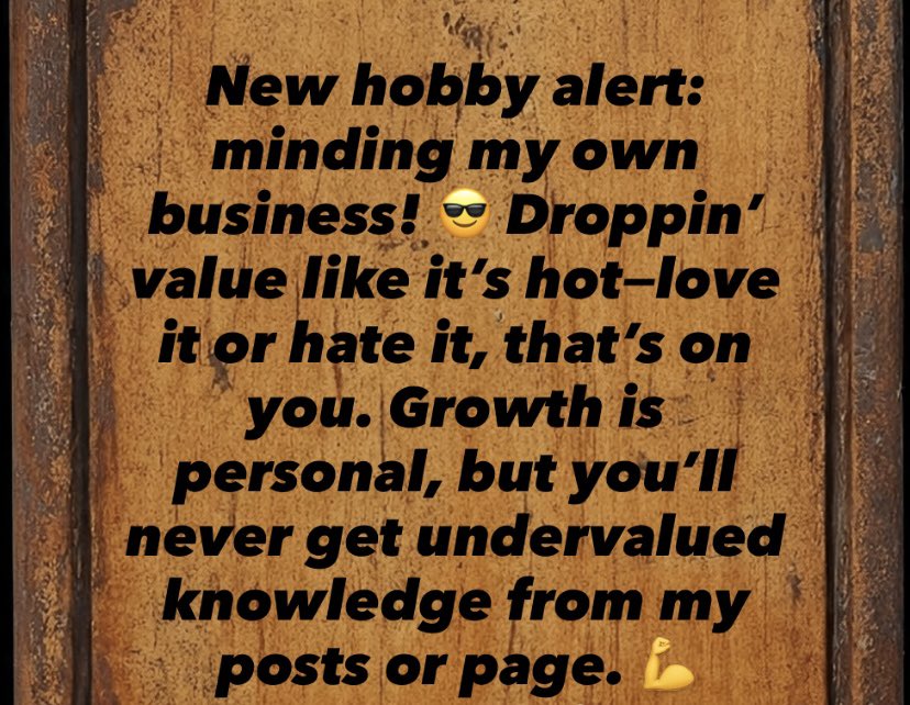 smart_daniels01's tweet image. Servin’ knowledge too hot to sleep on✨
#smartdxx #problemsolver #catchup #levelup⬆️ #السعودية_اندونيسيا #หลิงออมดูธี่หยด3กับธี่รัก #いれいす活動5周年 #Chudai #JUMMO