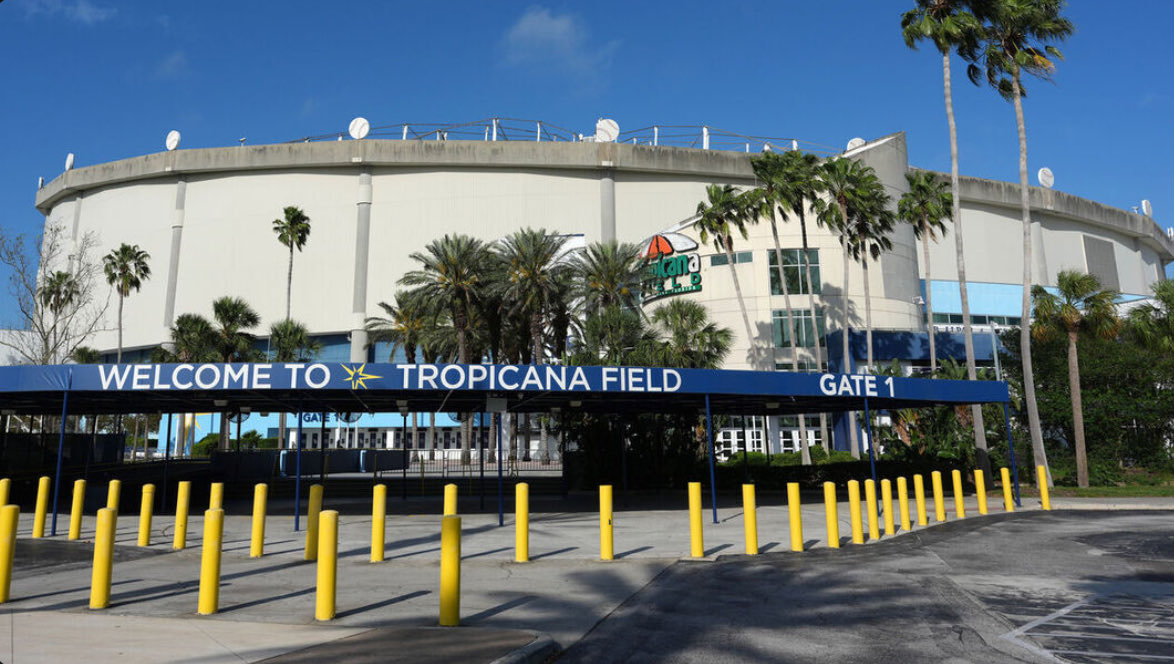 sandropacheco71's tweet image. The new owners of the #TampaBayRays are promising to get hurricane-damaged #TropicanaField repaired in time for next season and beginning a search for a new, permanent ballpark to open in 2029. #MLB #MakingHistory #RaysUp