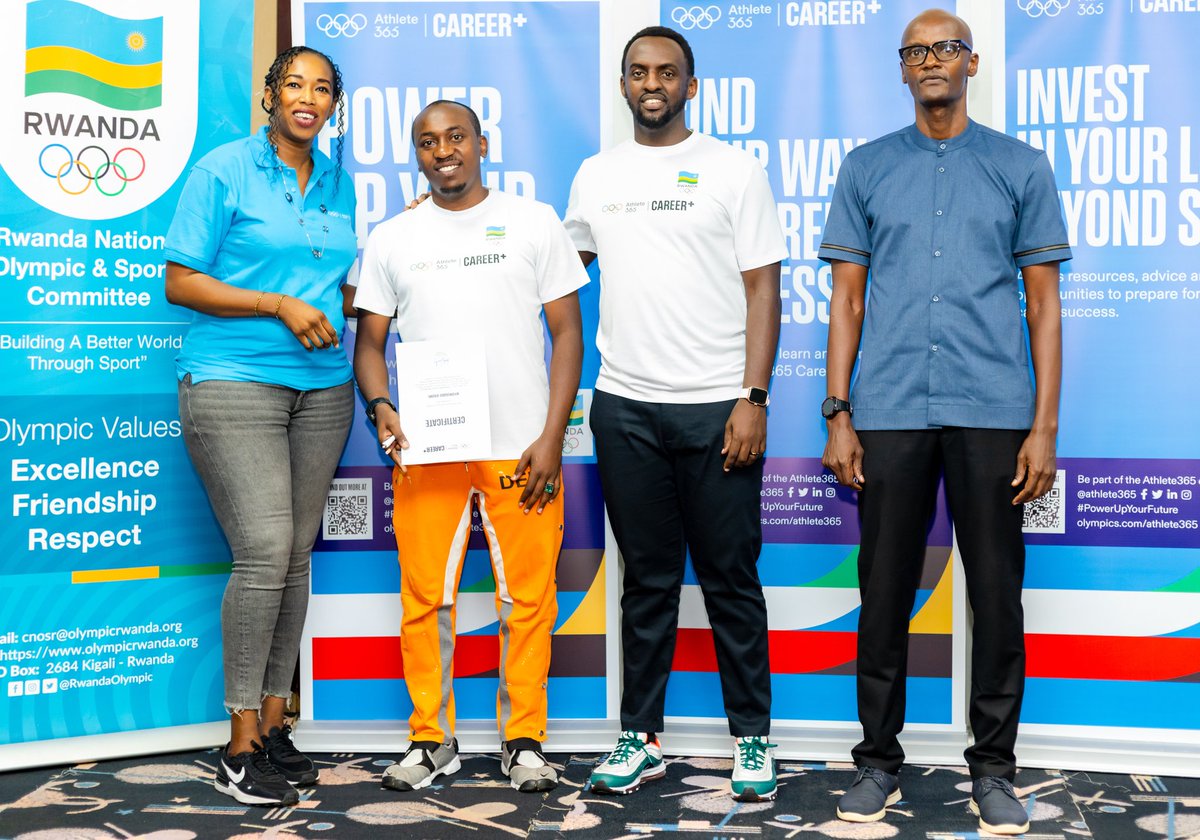 club_fencing250's tweet photo. Unforgettable 2 days at the @Athlete365 Workshop!
We learned, connected, and grew as #athletes & future leaders 💪🌍
Huge thanks to @Rwanda_Sports, @RwandaOlympic & @Olympics for this amazing space 🙏
Grateful to @KadyACNOA & all federations 🇷🇼
#SportsValues #UnityThroughSports https://t.co/jilCa913oB