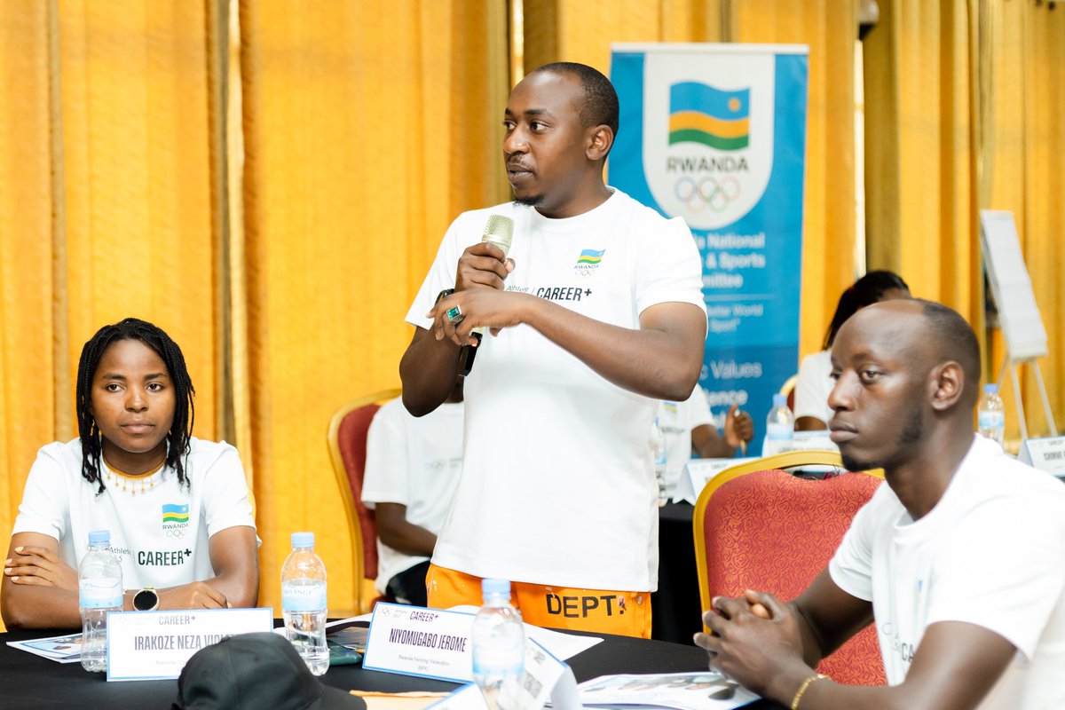 club_fencing250's tweet photo. Unforgettable 2 days at the @Athlete365 Workshop!
We learned, connected, and grew as #athletes & future leaders 💪🌍
Huge thanks to @Rwanda_Sports, @RwandaOlympic & @Olympics for this amazing space 🙏
Grateful to @KadyACNOA & all federations 🇷🇼
#SportsValues #UnityThroughSports https://t.co/jilCa913oB