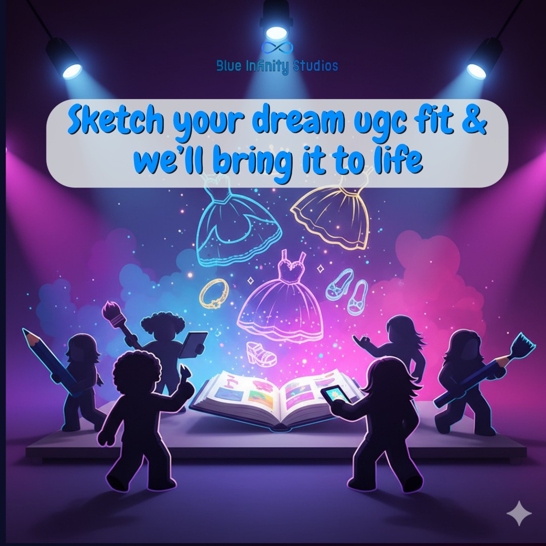 Inf1n1tyShad0w's tweet image. Drawing contest still running!✨
Who’s joining it? Let me know in the comments 💙

Drop your drawings below or send it to me! Can’t wait to turn one of your ideas into a real ugc 🫶
Details in the post below

#roblox #robloxugc #drawingcontest