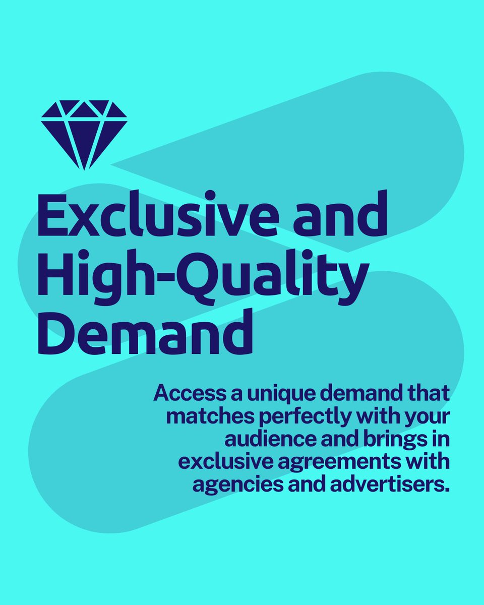 eplanning_net's tweet image. Exclusive deals mean more than access — they mean control, transparency, and stronger results for your inventory.

#DigitalPublishing #Monetization #AdExchanges