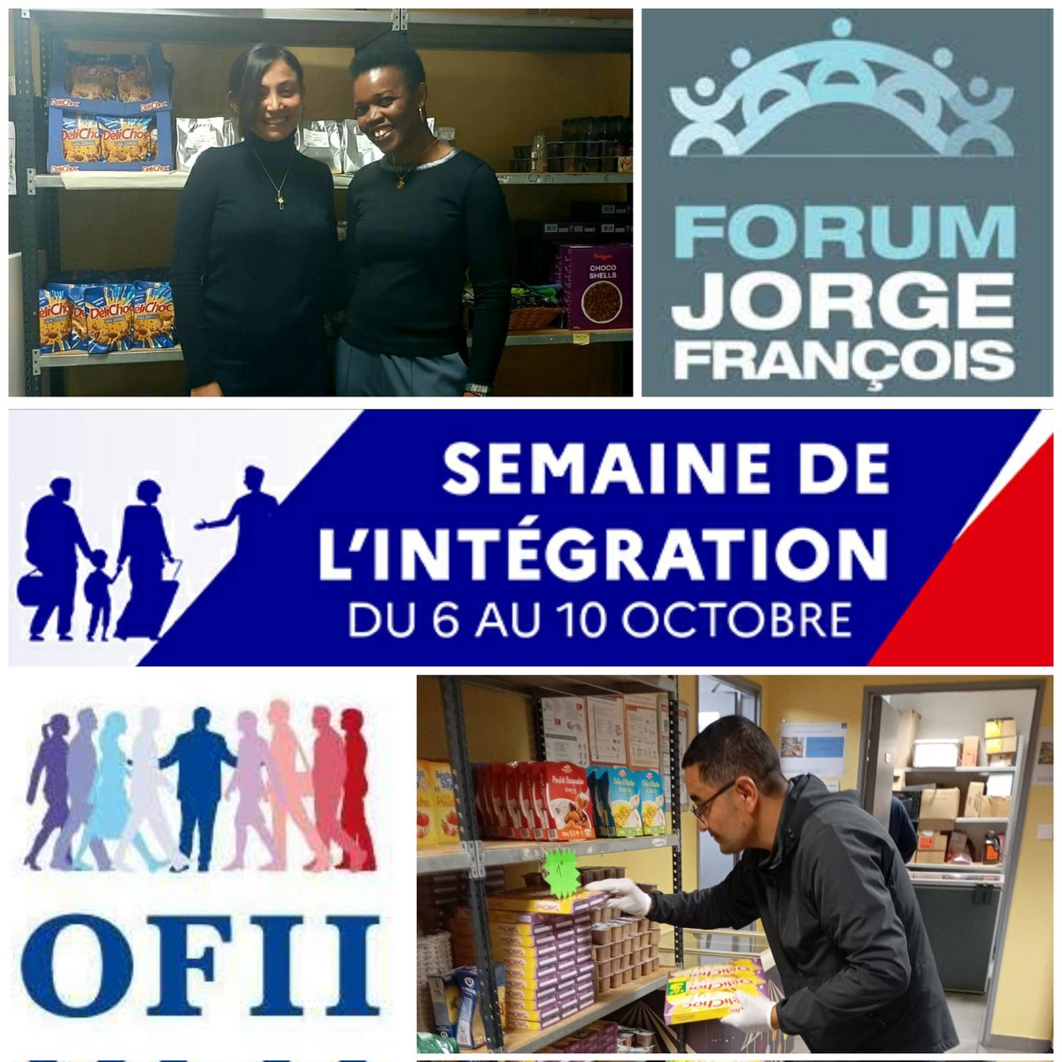 ACTION SOLIDAIRE
 Dans le cadre de la #SemaineIntegration
 des signataires du Contrat d'Intégration Républicaine ont apporté leur aide au sein de l'épicerie solidaire de Forum Jorge François.
Clique sur ce lien pour écouter Paola et Rolande  
canva.com/design/DAG1Hcc…
<a href="/prefet06/">Préfet des Alpes-Maritimes🇫🇷</a>