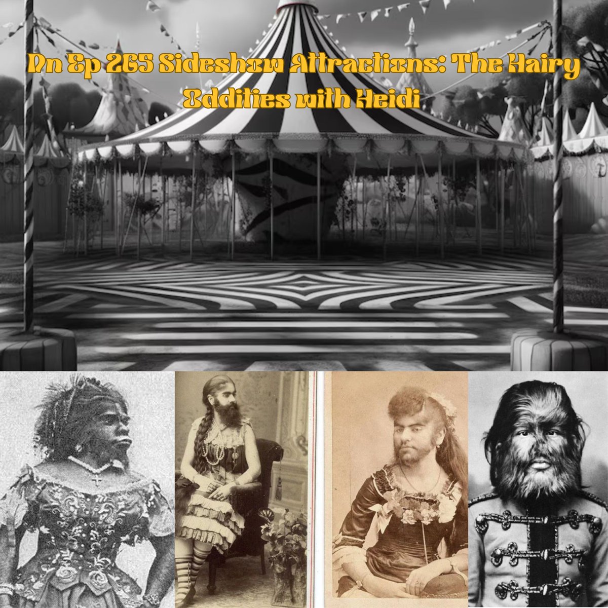 Joined by <a href="/UnfilteredRise/">Heidi Luv</a>  to discuss the hairy oddities of the sideshow world. We dive into Hypertrichosis, Ambra’s Syndrome, and other diagnoses that cause extreme hair growth.  

deplorablejanet.podbean.com/e/deplorable-n…
