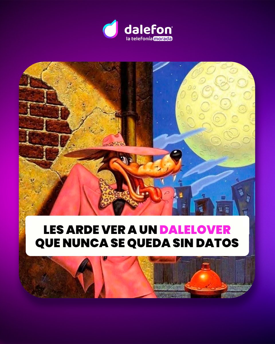 El secreto esta en recargar con la telefonía morada 💜

#humor #dalefon #latelefoniamorada #eSIM #datos