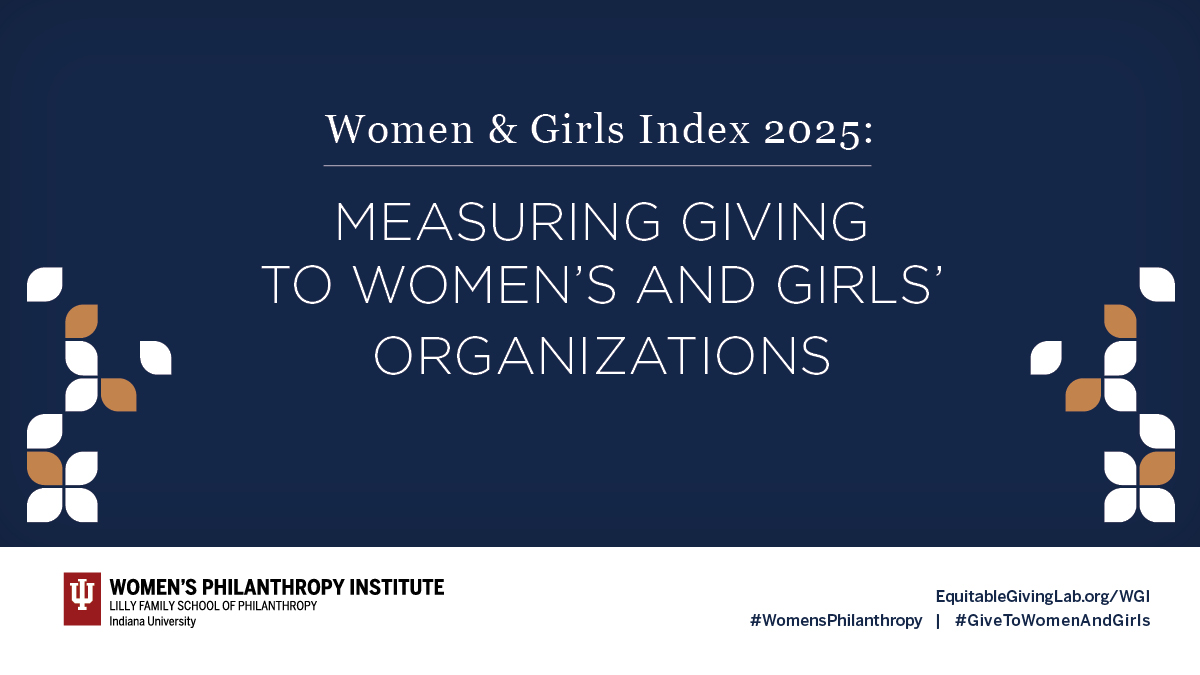 WPIinsights's tweet image. NEW RESEARCH | The 2025 Women &amp;amp; Girls Index is here! The report reveals both progress and challenges. Explore the findings and download the data: bit.ly/47gPLAc #WomensPhilanthropy #PhilanthropyResearch