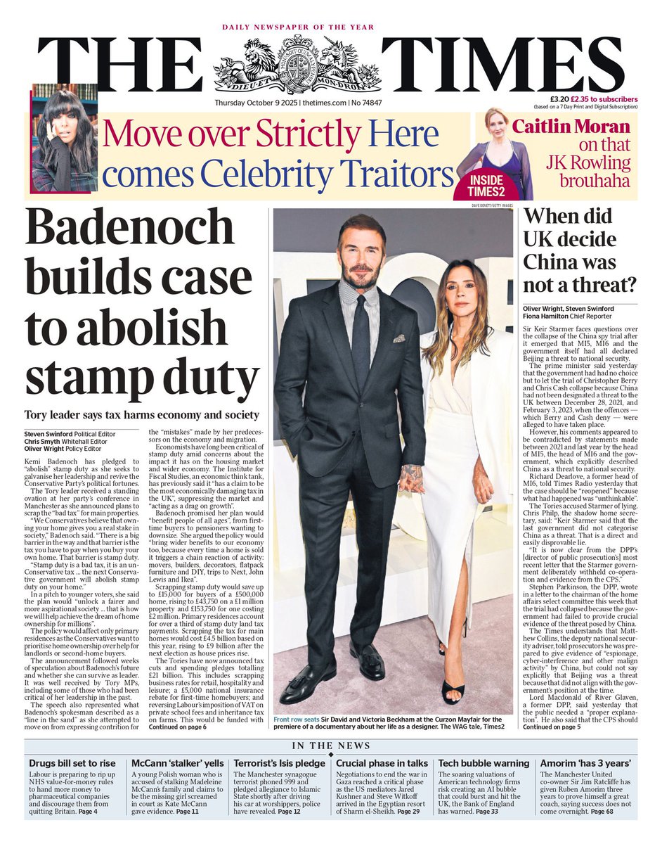 Kemi Badenoch and CCHQ will be delighted with tomorrow’s front pages.
