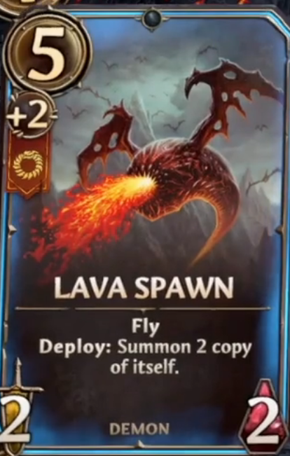 Might &amp; Magic Fates TCG       
Inferno Key rewards:
Lava Spawn - Rare Card