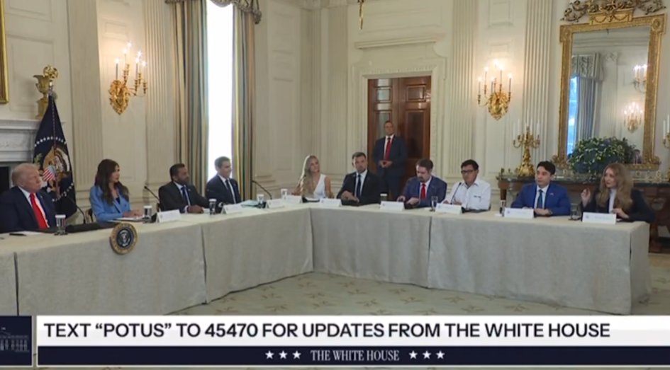 Many have reached out and asked why I wasn't invited to the White House roundtable today with <a href="/realDonaldTrump/">Donald J. Trump</a>, <a href="/Sec_Noem/">Secretary Kristi Noem</a> and the rest of the cabinet. 

I understand many of your frustrations, and although it would've been nice to share my thoughts as someone who's lived in the