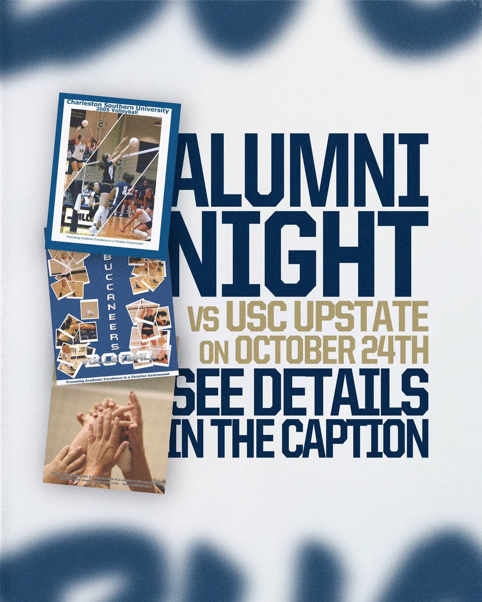 csubucs_vb's tweet image. ATTENTION VOLLEYBALL ALUMNI 🚨

We want to see you this October 24th in the Buc Dome for our Alumni Night Match!

If you wish to attend, please use the link in our bio to fill out a quick information form.

If you have any questions, feel free to email (eselvidge@csuniv.edu).
