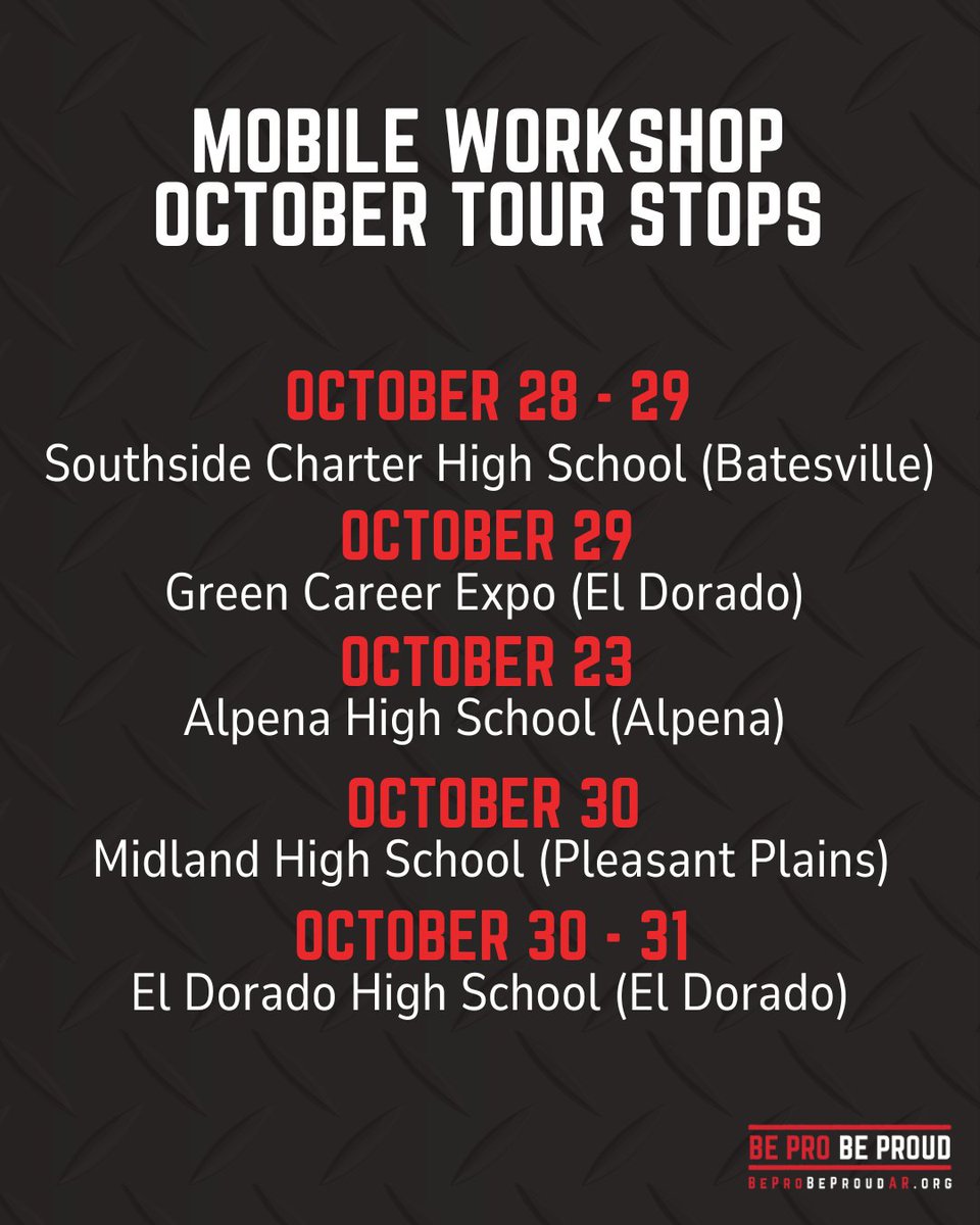Next stop: YOUR school? 👀What if you could test-drive your future before you graduate? That’s exactly what our Mobile Workshop is all about. 🚛💥 Step inside, try the simulators, and see what your tomorrow could look like. 

Comment a 😉if you see your school on the list!