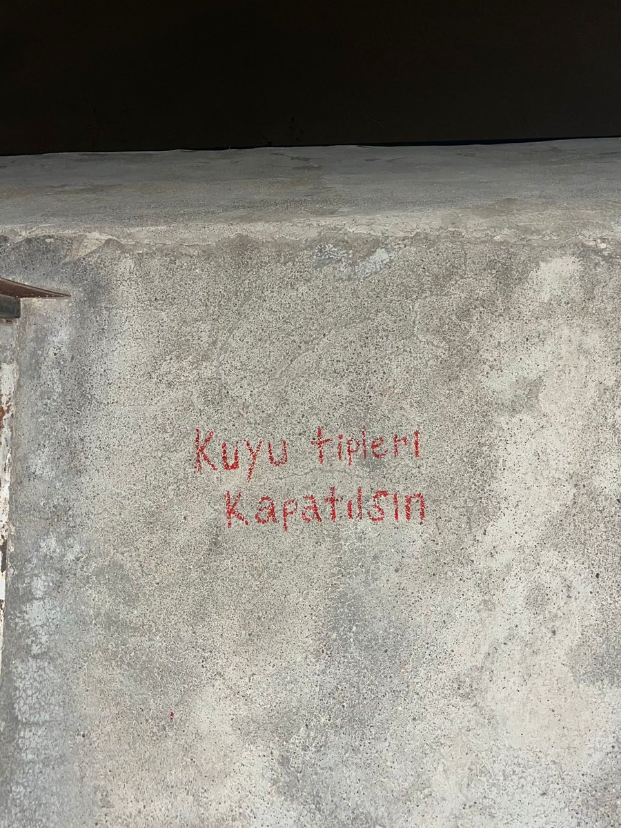 "Kuyu tipleri kapatılsın!"

📍 Bilkent Üniversitesi