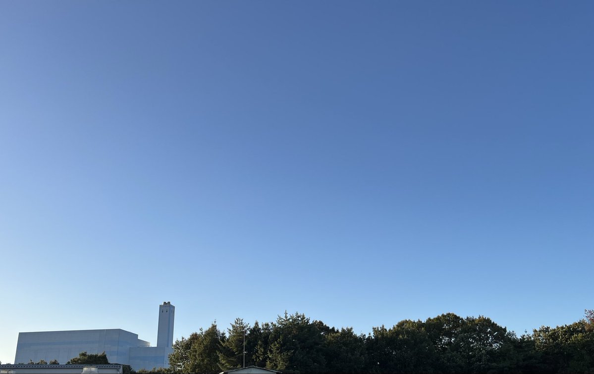 おはようございます😊快晴ですね♪