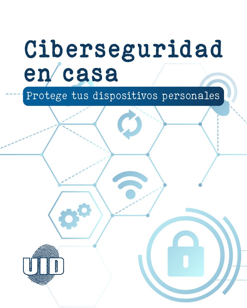 UIDforensic's tweet image. Tu casa también puede ser un blanco digital

¿Sabías que celulares, tablets, Smart TVs y hasta tu Wi-Fi doméstico pueden ser vulnerables a ciberataques?

En este carrusel encontrarás consejos simples para blindar tus dispositivos y proteger tu información. 📲💻📶