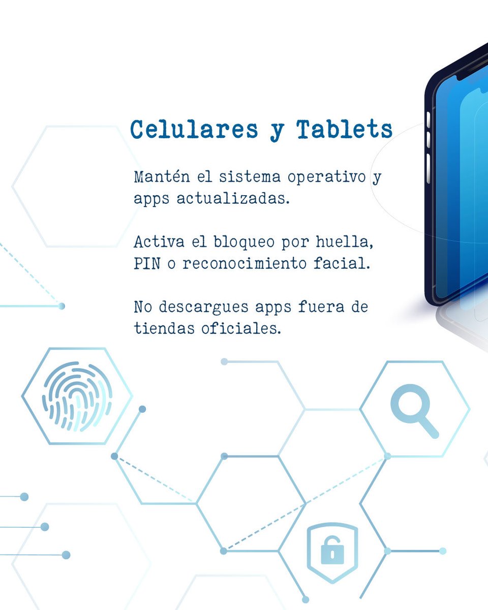 UIDforensic's tweet image. Tu casa también puede ser un blanco digital

¿Sabías que celulares, tablets, Smart TVs y hasta tu Wi-Fi doméstico pueden ser vulnerables a ciberataques?

En este carrusel encontrarás consejos simples para blindar tus dispositivos y proteger tu información. 📲💻📶