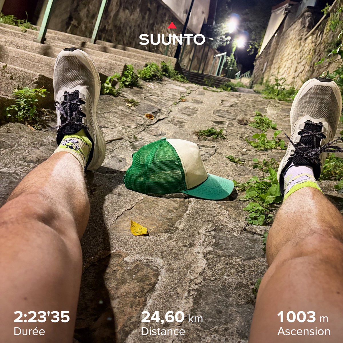 casquetteverte's tweet photo. [🏃🏻‍♂️ 32 x Stairway to Gredat 🪜💀 En nocturne 🌙 • J - 8 DIAGONALE DES FOUS 🇷🇪♟️] • They just couldn't believe that somebody would do all that runninc for no particular reason. 😏 • #CasquetteVerte #Running #Trail #AeroBlaze3GrVL #SuuntoRaceS #DiagonaleDesFous #GrandRaid https://t.co/71cj9QzB1e