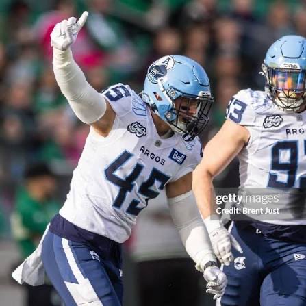 Proplayersagent's tweet image. Congratulations to LB Jack Cassar on being named to the PFF CFL Honour Roll All-Week 18 Special Teams 👏 #Toronto #Argonauts #PullTogether #BoatMen #TheSix #KeepItUnreal #TotalementSurréel #DoubleBlue #Argos #YYZ #Ontario #LCF #CFL