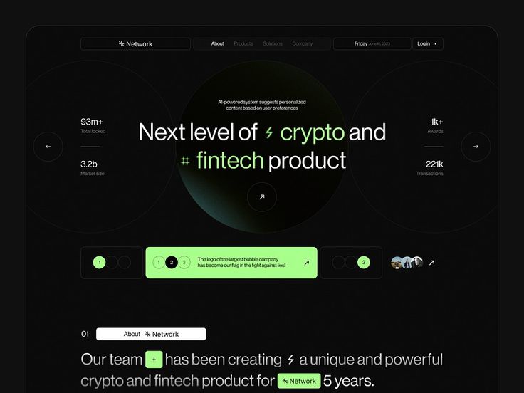 thecodeweavers's tweet image. ⚡ What makes this crypto-fintech UI feel so powerful? 💳💡
It’s not just the dark theme 🖤 — it’s the clarity, trust, and innovation it communicates. 🌐✨
In today’s digital age, if your brand isn’t visually online, does it even exist? 🤔
#UIDesign⚙️#Fintech💰#CryptoDesign🚀
