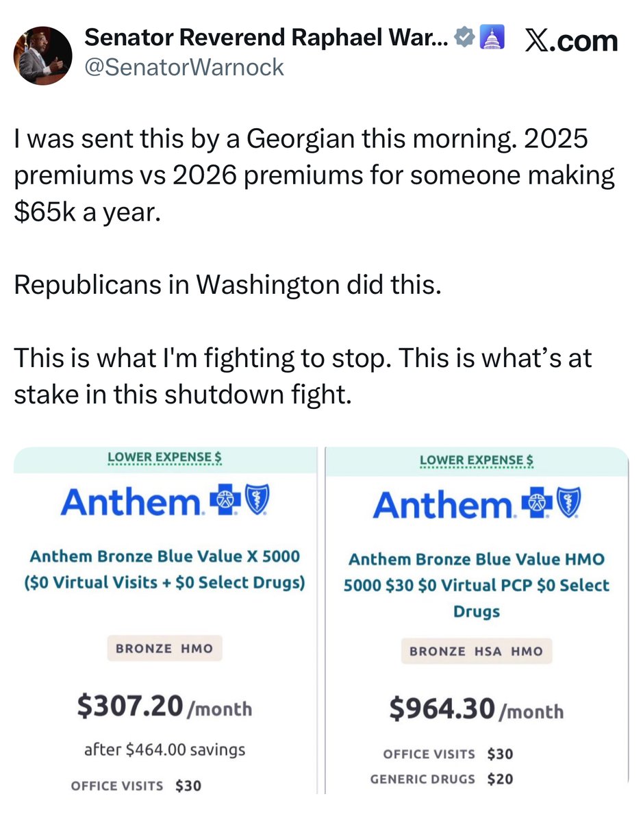 SEIU's tweet image. Out of control! Health care costs are set to skyrocket, and we’ve got the receipts. Think this is just happening in Georgia, think again.
