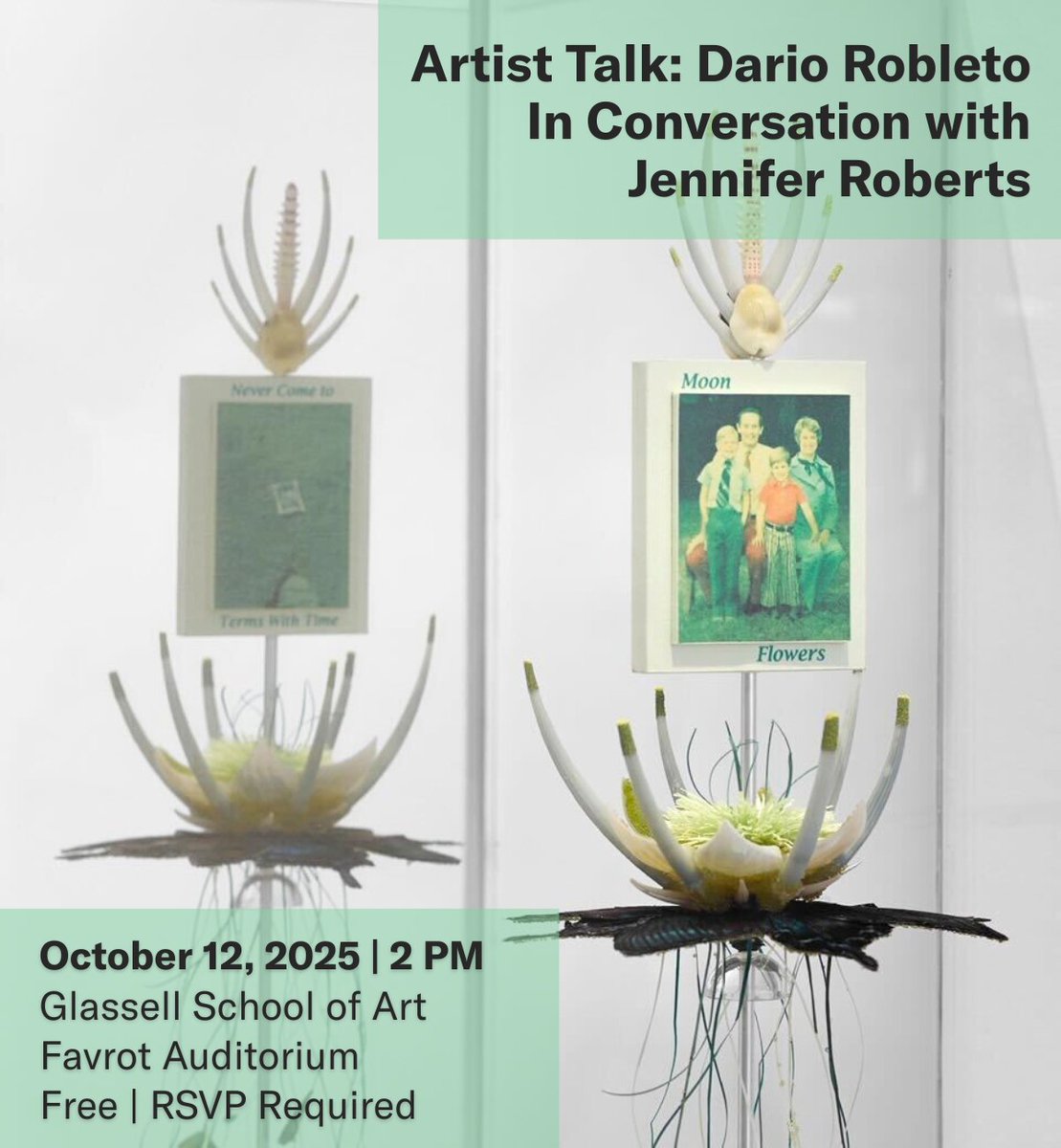 Artist Talk: Dario Robleto In Conversation with Jennifer Roberts - mailchi.mp/artleaguehoust…